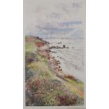 ƚ Nan HEATH (British 1922-1995) View to the Western Isles, Colour print, Signed and numbered 96 in