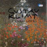 Book: Gustav KLIMT Landscapes by Johannes Dobai, coloured illustrations of Klimt landscapes,