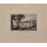 Thomas ALLOM (British 1804-1872) Lanhydroc, Cornwall, Engraving, 4.75" x 6.75" (12cm x 17cm),