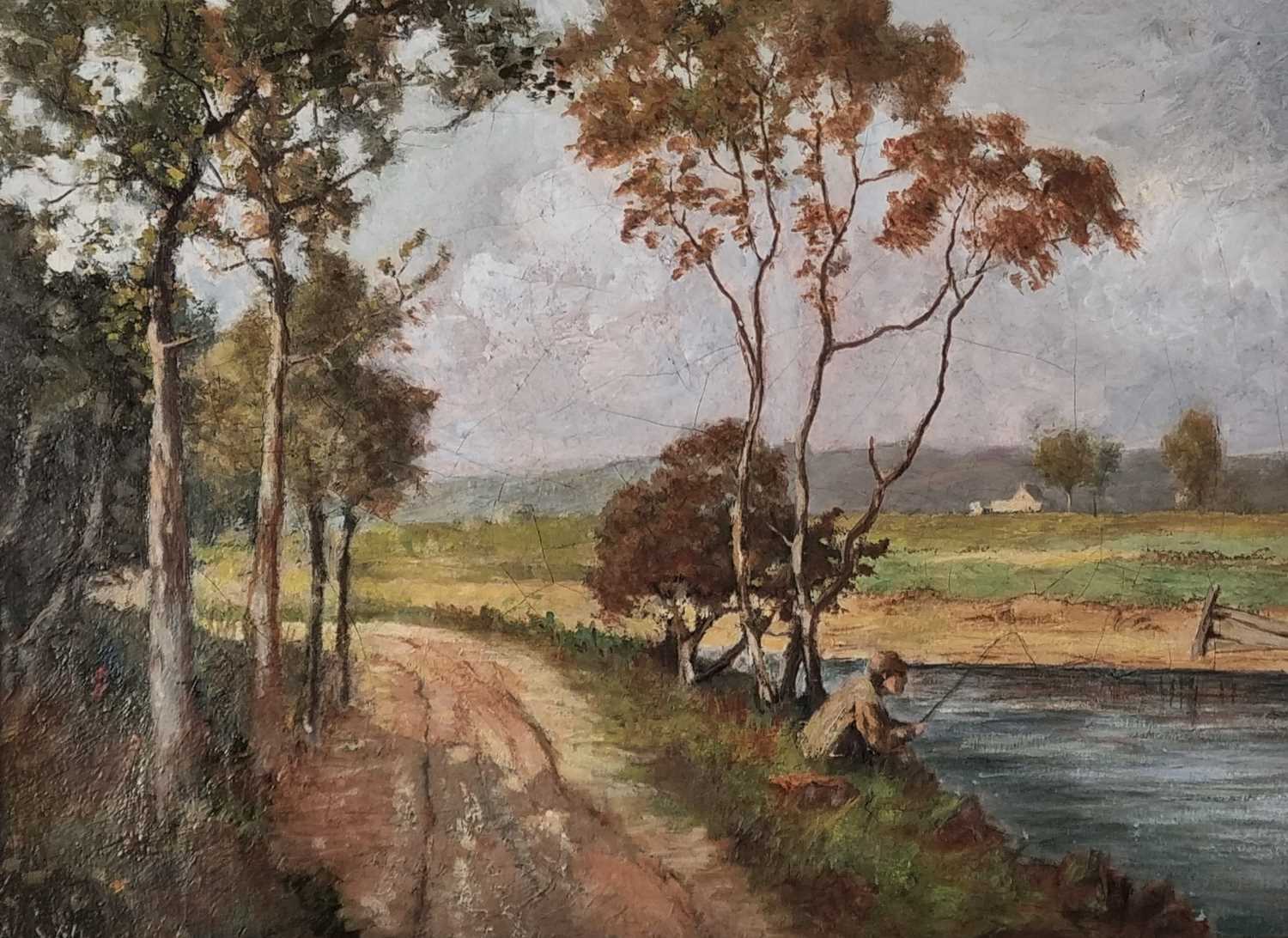 Margaret WHITE (Late 19th / Early 20th Century) North View Elgin, Oil on canvas, Signed lower - Image 5 of 10