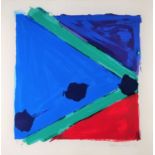ƚ Anthony FROST (British b. 1951) Abstract in Blue, Green and Red, Limited edition screenprint,