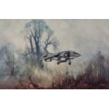 ƚ David SHEPARD (British 1931-2017) Harrier, Giclée print, titled on label verso, 10.25" x 16" (26cm