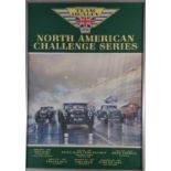 20th Century Poster for the North American Challenge Series, Team Healey 1990, 33.75" x 23.25" (85cm