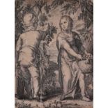 After Hendrik Goltzius (1558-1617) 18th Century / early 19th Century, two plates from the four
