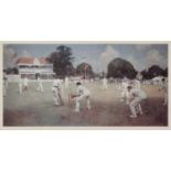 Robert DIGHTON (British 1752-1814) Cricket, Played by the Gentleman's Club, White Conduit House,