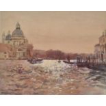 ƚ Ken HOWARD (British 1932-2022) Grand Canal Venice, Limited edition print, Signed and numbered 1/
