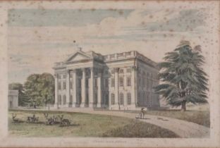 Edward BLORE (British 1787-1879) Moore Park House, Engraving, 10" x 15.5" (25cm x 39cm)