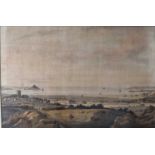 James TONKIN (British 1757-1846) A View of the Mount's Bay Cornwall 1807, Lithograph, 16" x 24" (