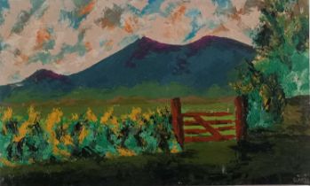 Gerald BEATTIE (Irish 20th / 21st Century) Mountain of Mourne Northern Ireland - Slieve Binnian, Oil
