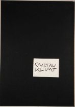 Gustav KLIMT, Zeichnungen 1964, Portfolio of 25 lithographs, 18.5" x 12" (47m x 30cm) (25)