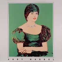 Andy WARHOL (American 1928-1997) Princess Diana, Offset lithograph, Published by Te Neus
