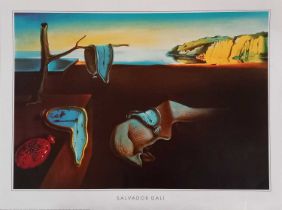 Salvador DALI (Spanish 1904-1989) The Persistance of Time, Print, New York Mueum of Modern Art,