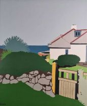 Sean SCOTT (British b. 1990) Zennor 2, Acrylic on board, Signed and dated '22 lower left, titled and