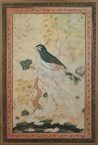 19th Oriental School, Bird on Cherry Blossom, Print, 12.25" x 8.25" (31cm x 21cm)