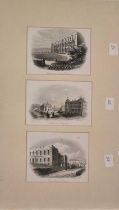 S R RIDGEWAY (19th Century) Alexander Terrace Penzance, Engraving, Joseph BLIGHT (British 1837-1894)