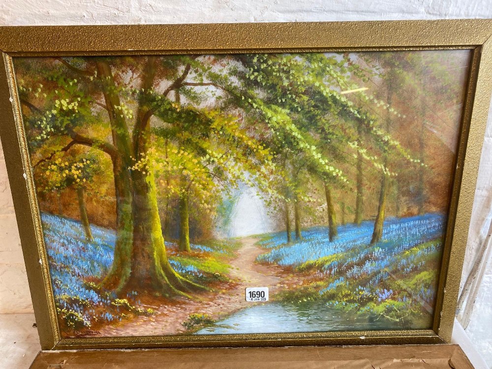 REG D. SHERRIN - The Blueblell Wood and Autumn colours, 15" x 21", signed, pair - Image 3 of 5