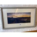 LEE CAMPBELL - Sunset by towpath, 1994, signed and inscribed