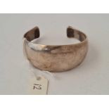 A designer Danish silver bracelet FAUSING