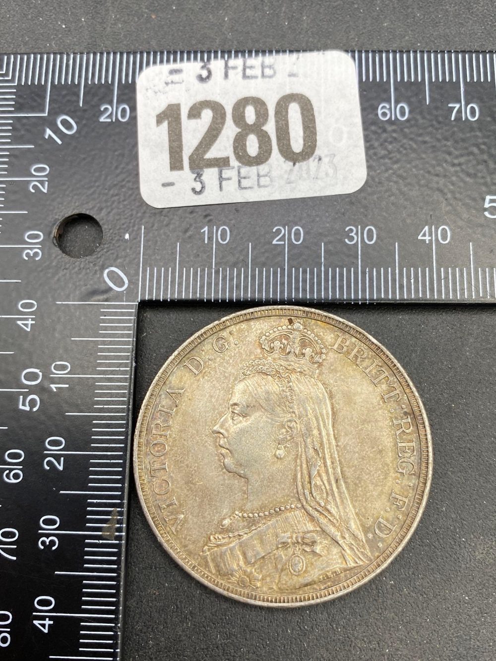 1887 crown good grade