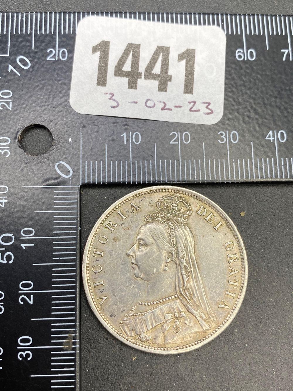 1887 half-crown better grade