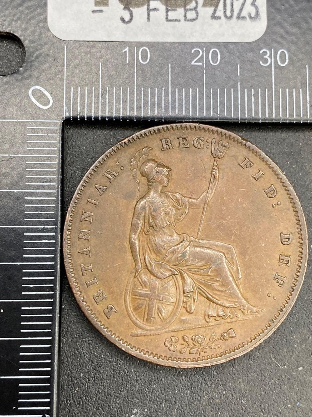 1853 penny better grade - Image 2 of 2