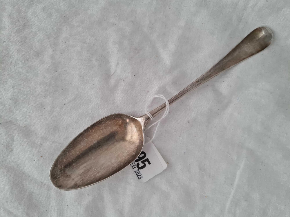 A early George III tale spoon the back of bowl with Dove London 1768 by T E G S - Image 4 of 4