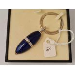 A cased DUNHILL key ring