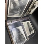 Railway - good album of old railway engine photographs - 46