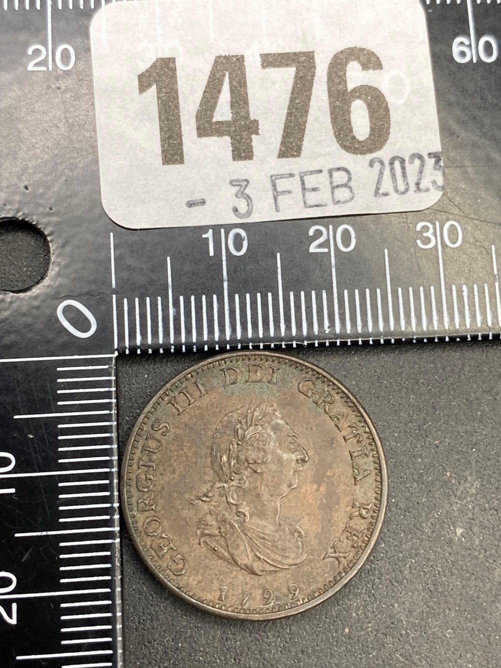 1799 farthing better grade