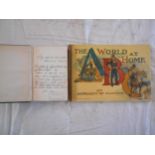 GIBBONS, W. The World At Home ABC An Alphabet of Nations (1903), London, orig. pict. Bd s. Plus
