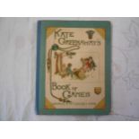 GREENAWAY, K. Book of Games 1st. ed. 1889, London, orig. quarter cl.