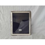 A P&O Cruises oblong photo frame (silver plated) 10.5" high