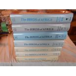 URBAN, E.K. & Others Birds of Africa 7 vols. 1982-2004, orig. cl. d/ws