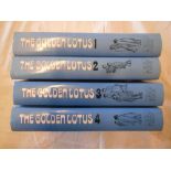 EGERTON, C. The Golden Lotus 4 vols. 1972, London, 8vo orig. cl. d/ws8vo orig. cl. d/ws