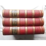 SHAKESPEARE The Works of... H. Staunton 3 vols. 1865/6, London, lrg.8vo cont. hf. cf. Dalziel