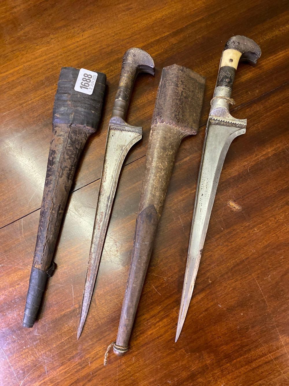 Two Eastern daggers