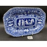 A Copeland Spode small meat plate, 8" wide