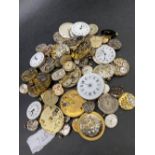 A quantity of wrist watch movements