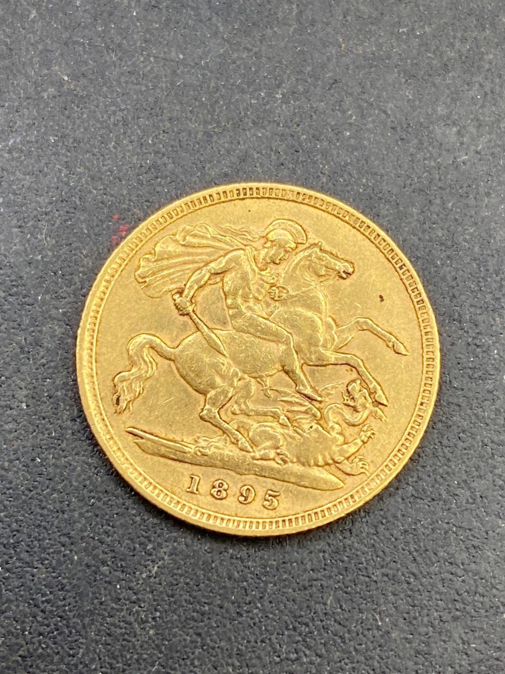 Half sovereign 1895 - Image 2 of 2