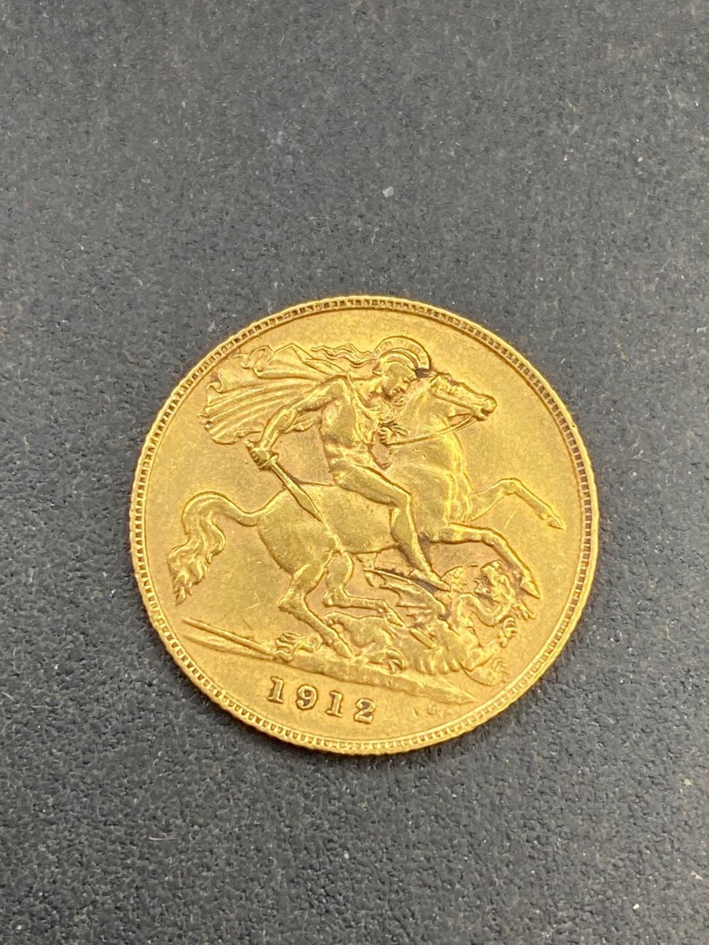 Half sovereign 1912 - Image 2 of 2