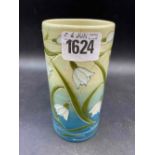 A Dennis China spill vase decorated with snow drops, 5" high