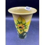 A Dennis China Works, a vase decorated with a Daffodil, .5" high