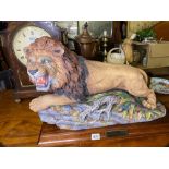 An Aynsley Lion 21" long, Limited edition of 100 pieces for 1977