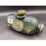 An unusual Doulton "Baby" Hot water bottle, 8" long