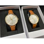 Two boxed gents quartz Accuracy wrist watches as new