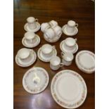 A Royal Albert Belinda pattern tea / coffee set