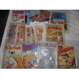 COMICS 16 comics, mostly 1940's & 1950's incl. Streamline No. 4 (1947) artwork by Bryan Berry,