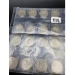 Set of George V Silver halfcrowns 16 coins 1920 - 1936 some higher grades ( no 1930 rare date )