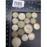 Colonial silver coins 35g