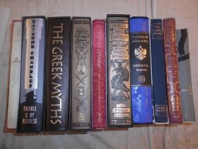 FOLIO SOCIETY 10 titles in s/cases